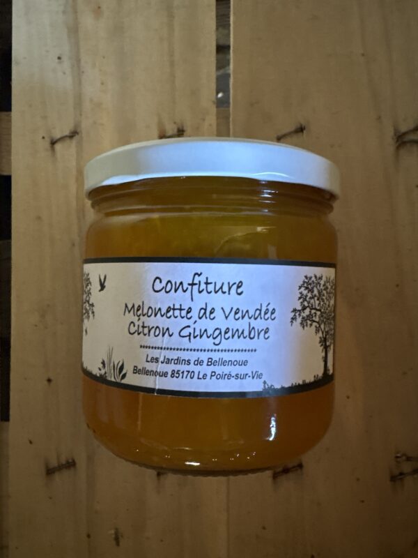 Confiture Melonette Citron Gingembre